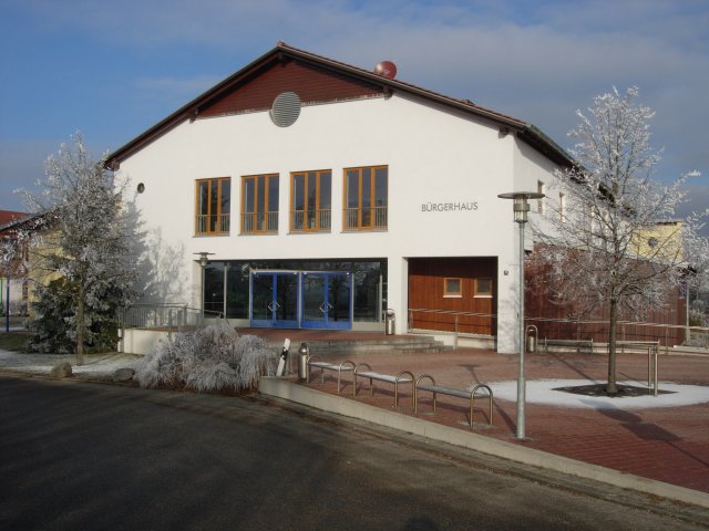 Grossansicht in neuem Fenster: Bürgerhaus im Winter